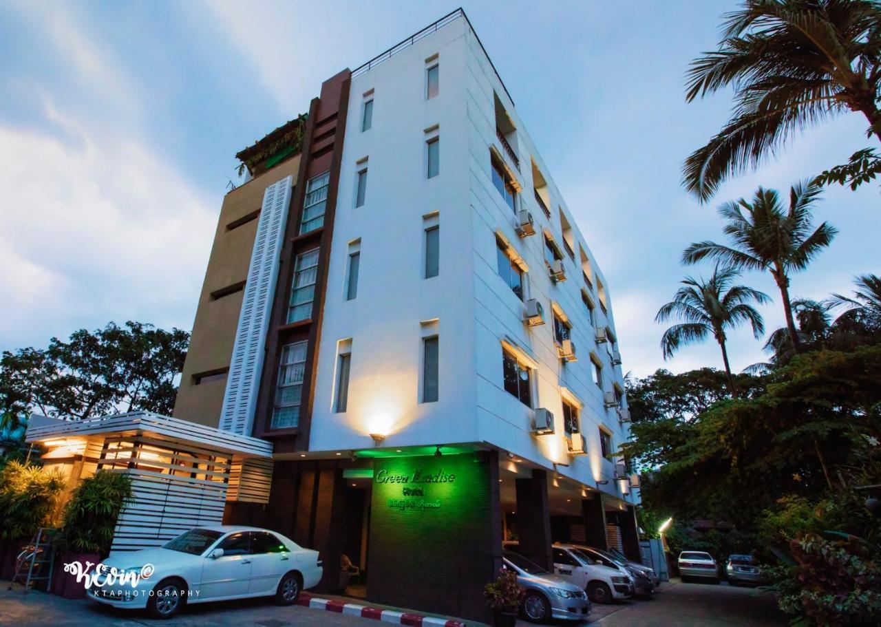 Green Paradise Hotel Yangón Exterior foto